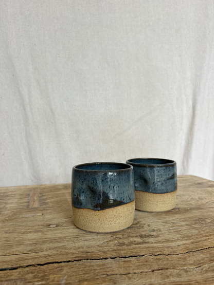 Thumbprint Cup - Dusty Blue
