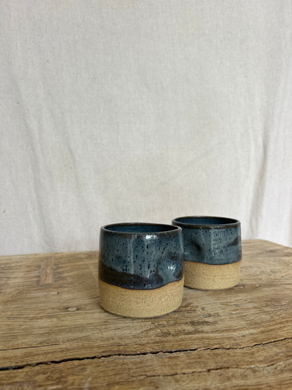 Thumbprint Cup - Dusty Blue