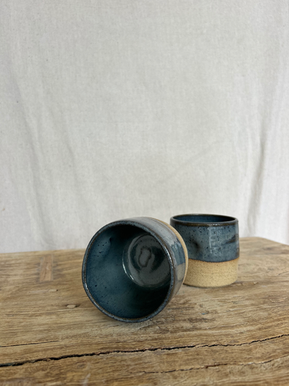 Thumbprint Cup - Dusty Blue