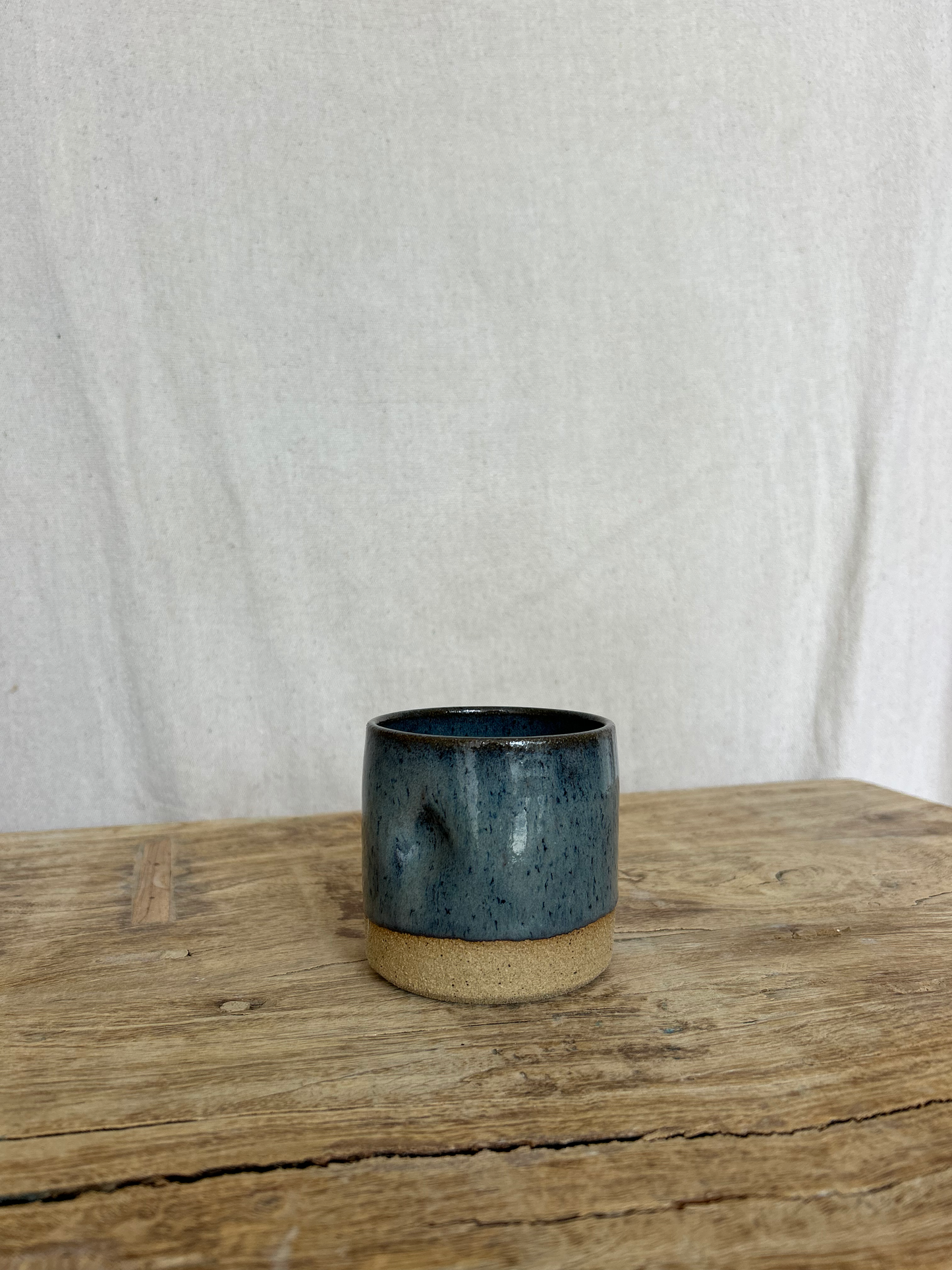 Thumbprint Cup - Dusty Blue