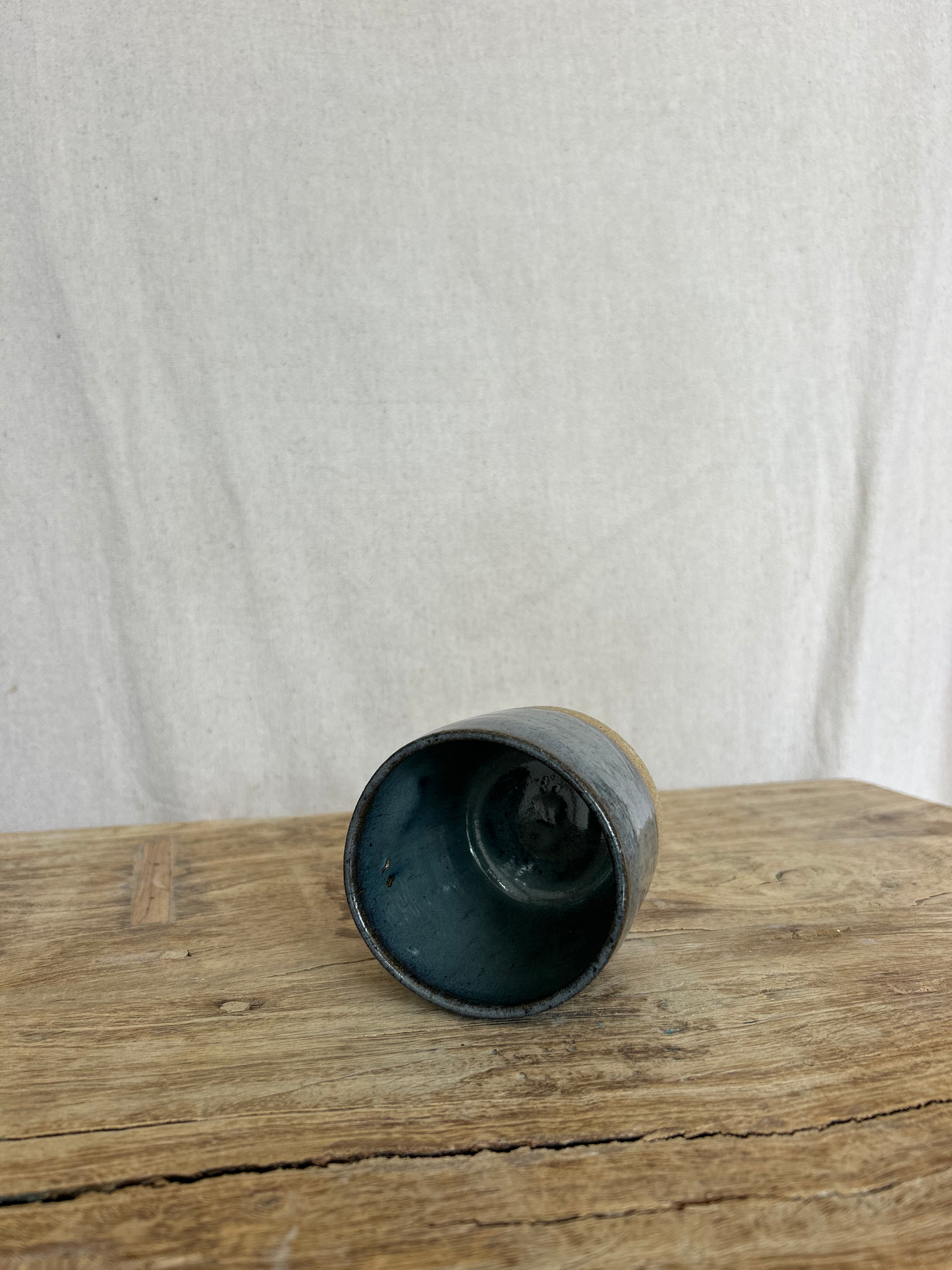 Thumbprint Cup - Dusty Blue