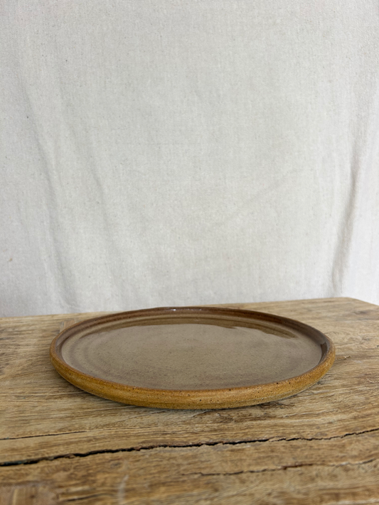 Dinner Plate - Brown