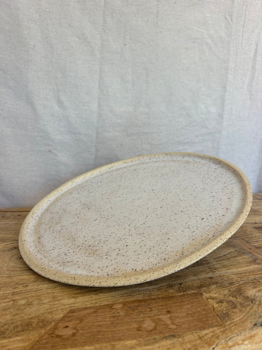 XL Platter - Cream
