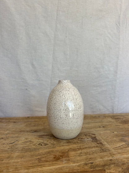 Olive Oil Crock/Vase - White