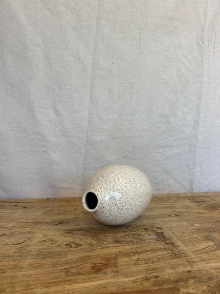Olive Oil Crock/Vase - White