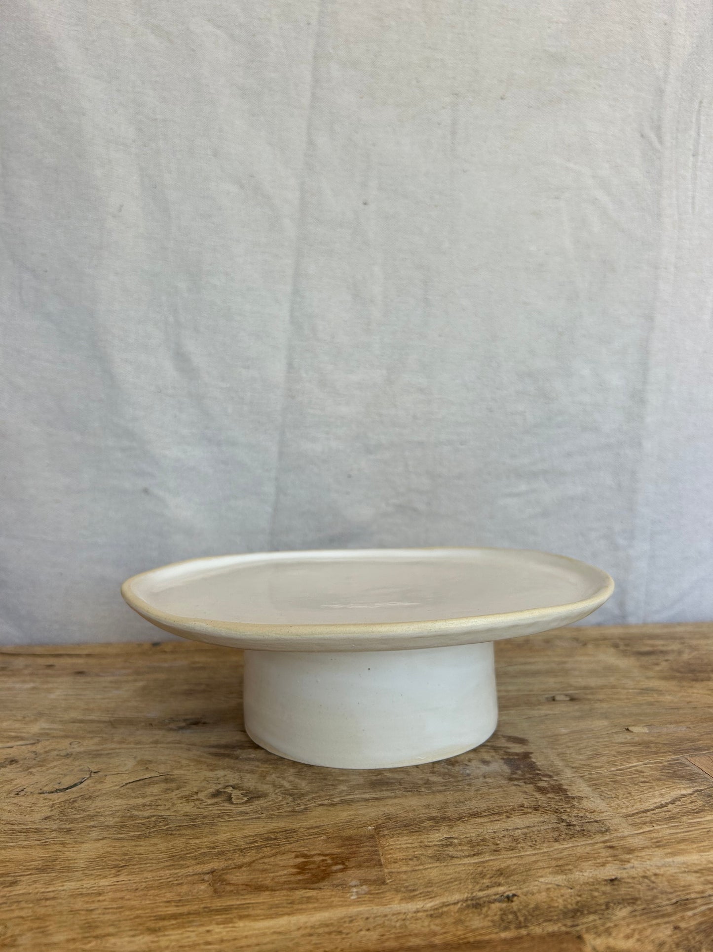 Large Cake Stand - White