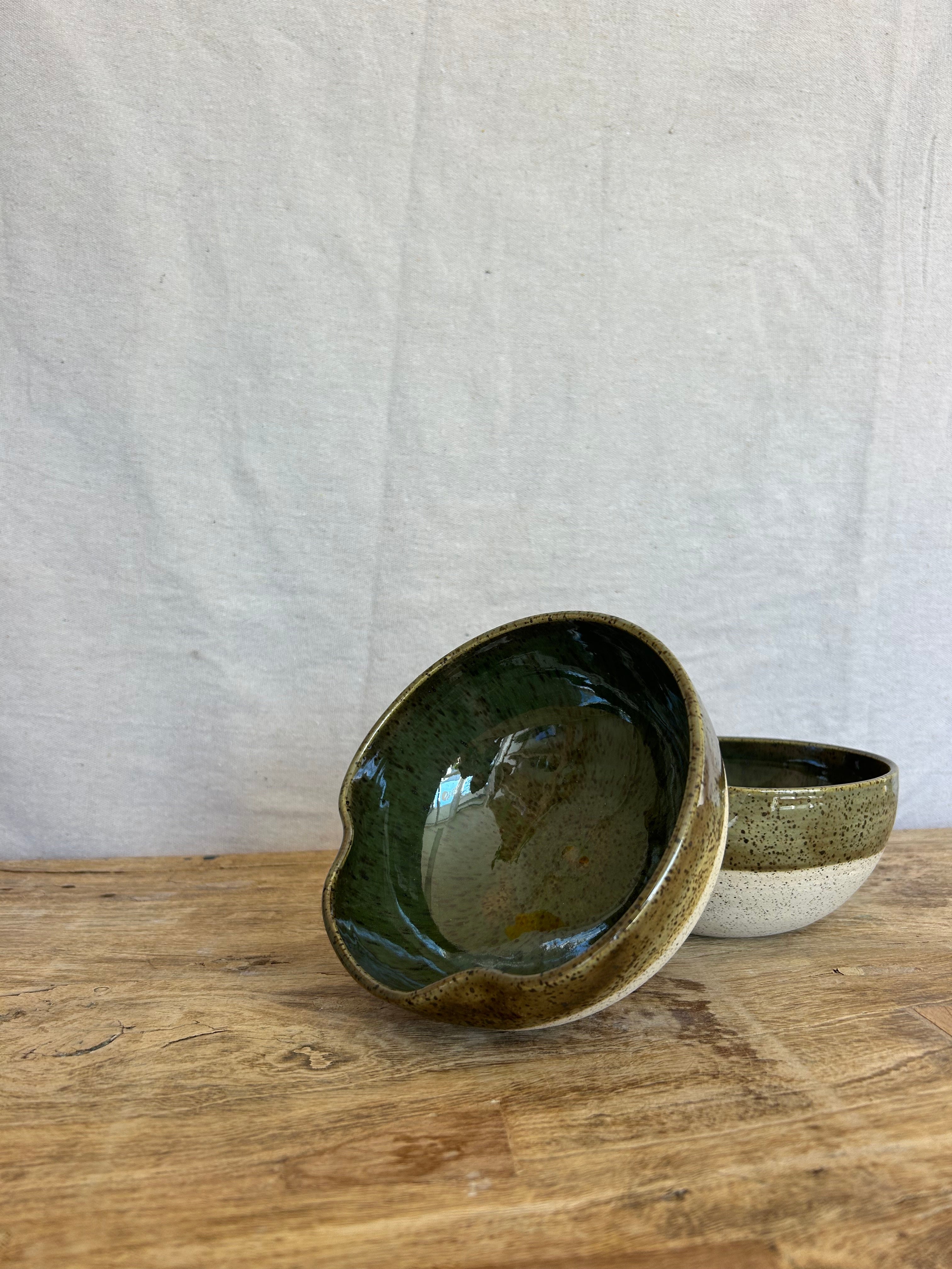 Ramen Bowl - Olive Green