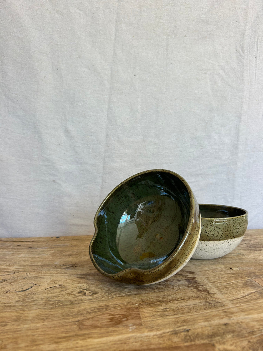 Ramen Bowl - Olive Green