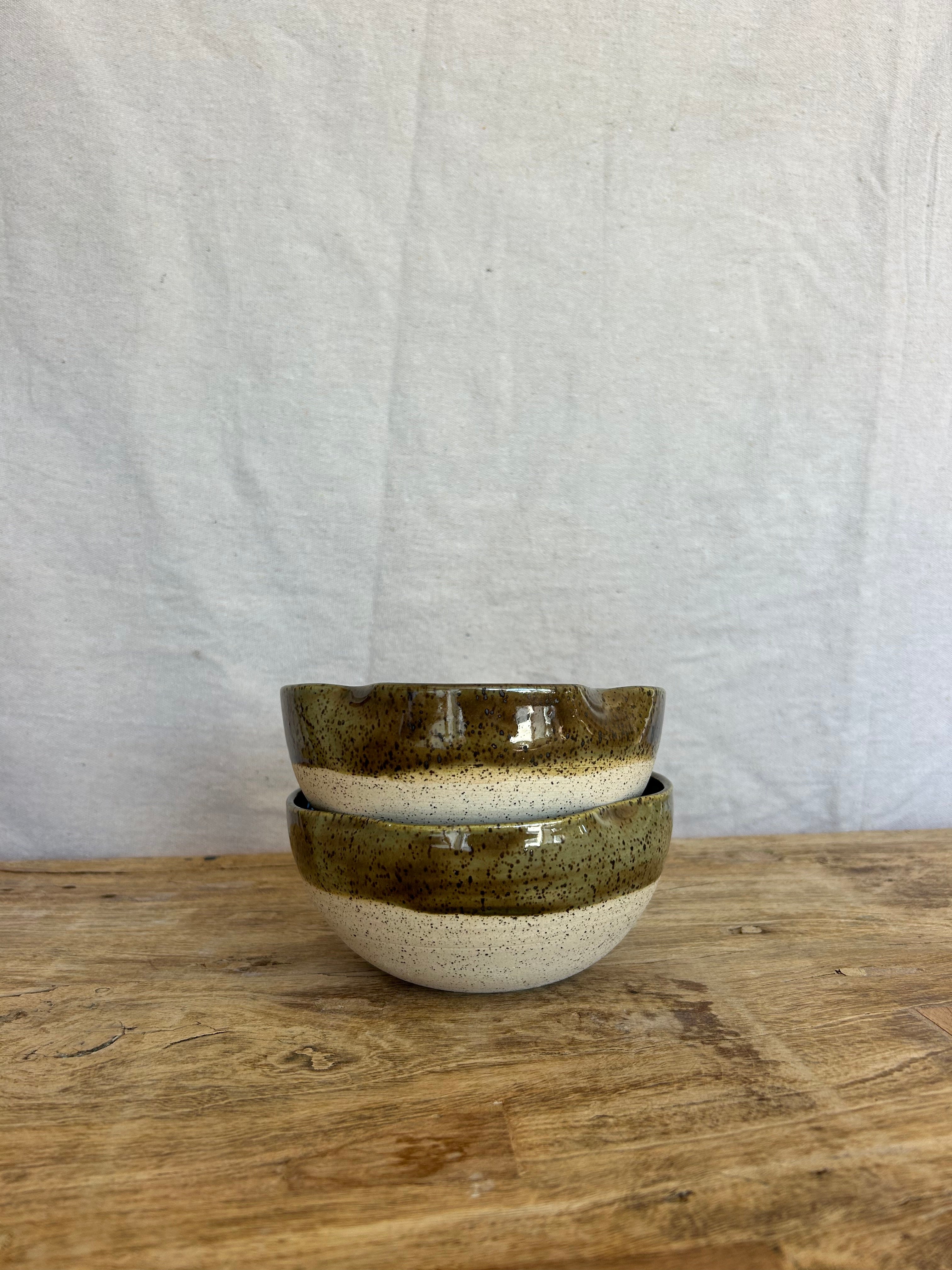 Ramen Bowl - Olive Green