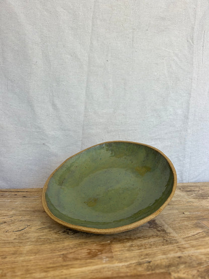 Shallow Salad Bowl - Green
