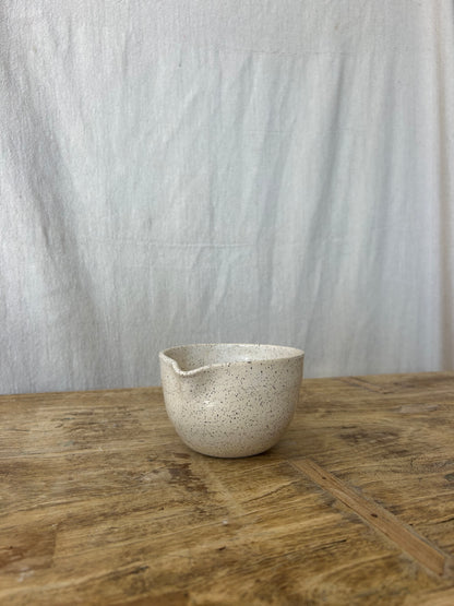 Matcha Bowl - White Speckle