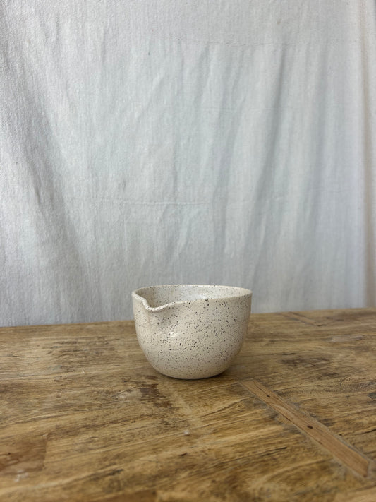 Matcha Bowl - White Speckle