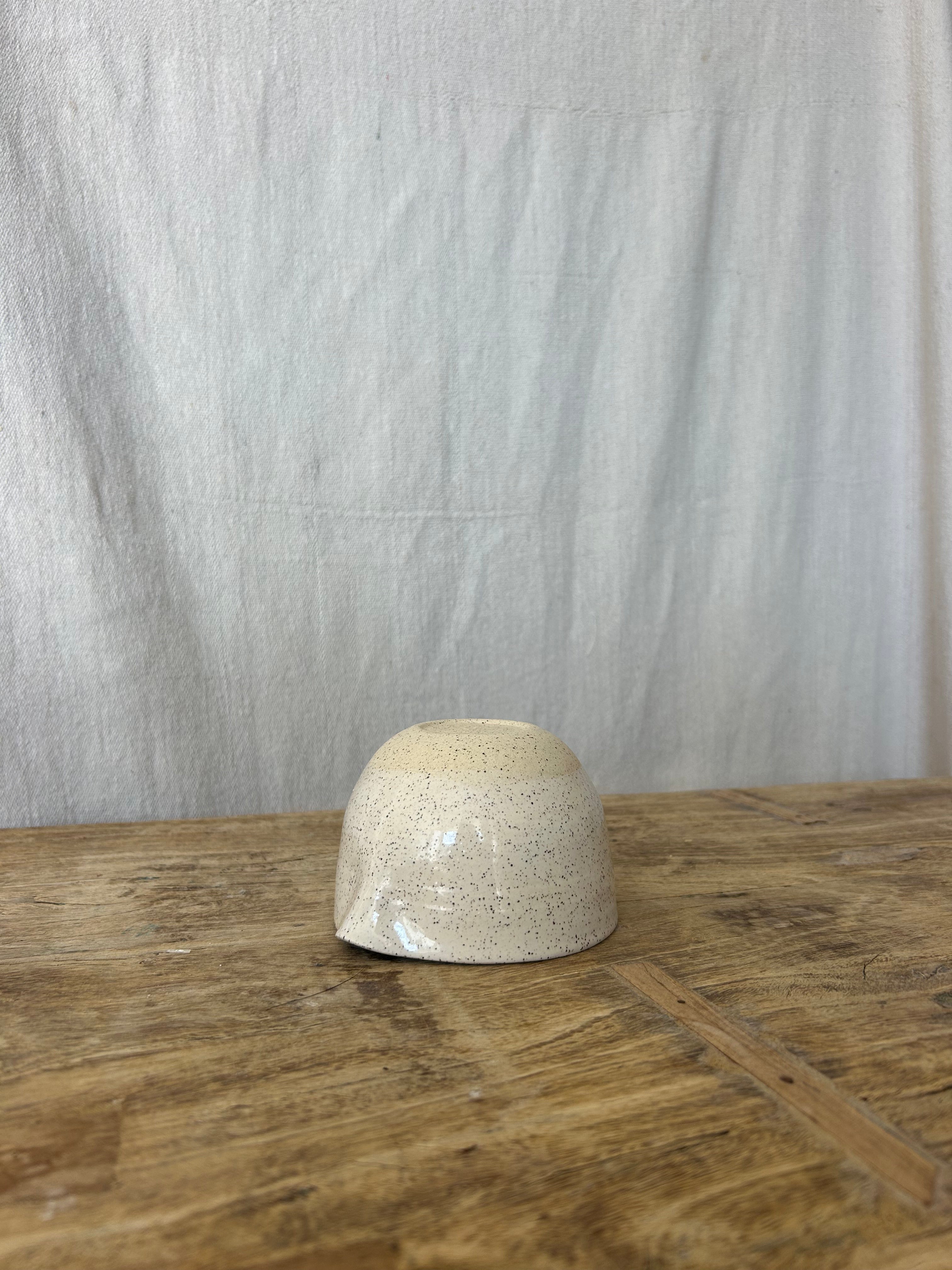 Matcha Bowl - White Speckle