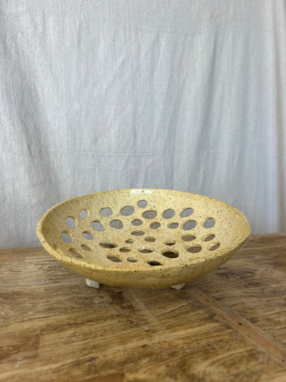 Large Colander - Light Yellow