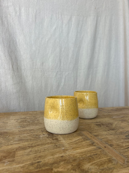 Thumbprint Cup - Yellow