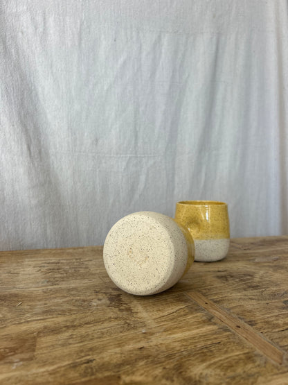 Thumbprint Cup - Yellow