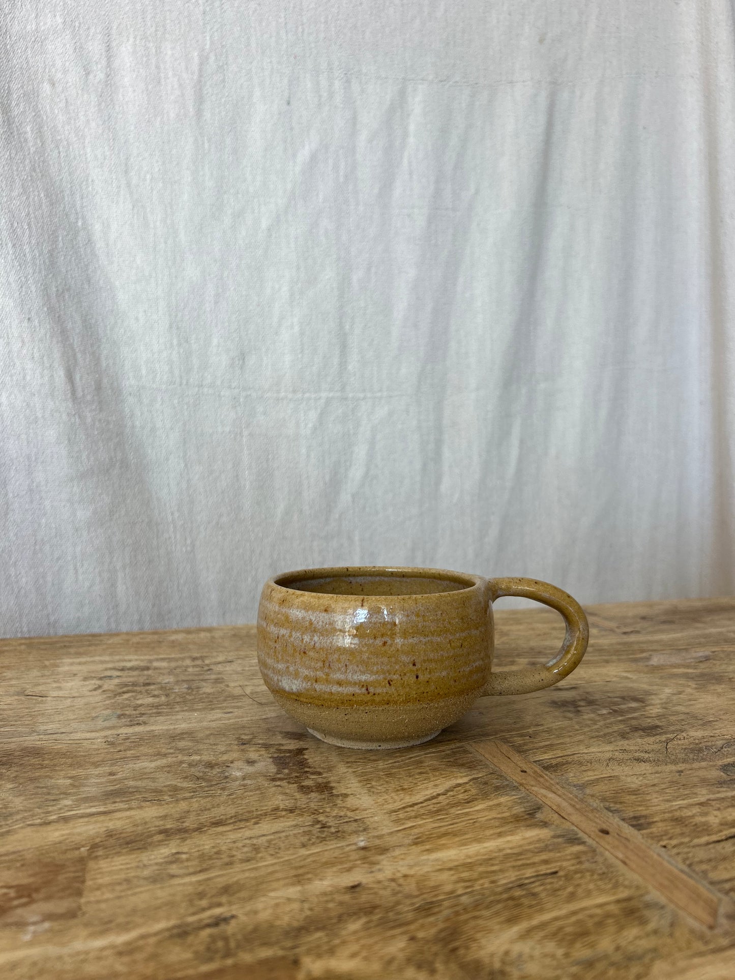 Tea Cup - Sheer Cream