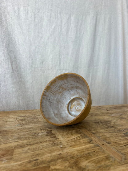 Tall Bowl - Natural/Cream