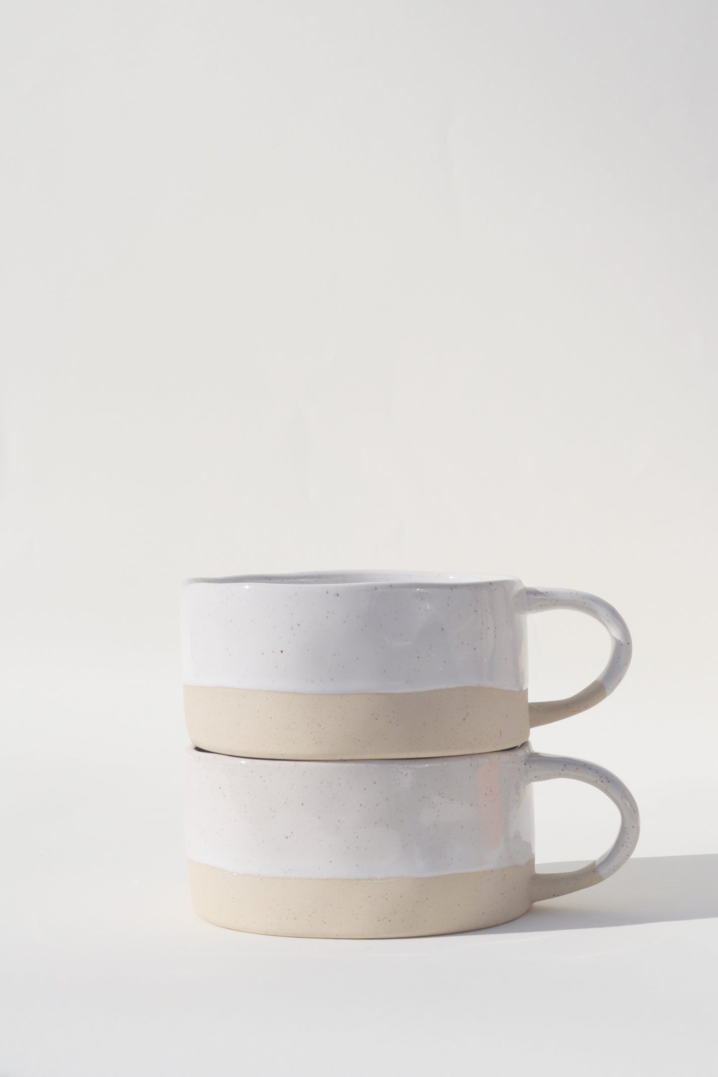 Avalon Soup Bowl | White Speckle (Set of 2)