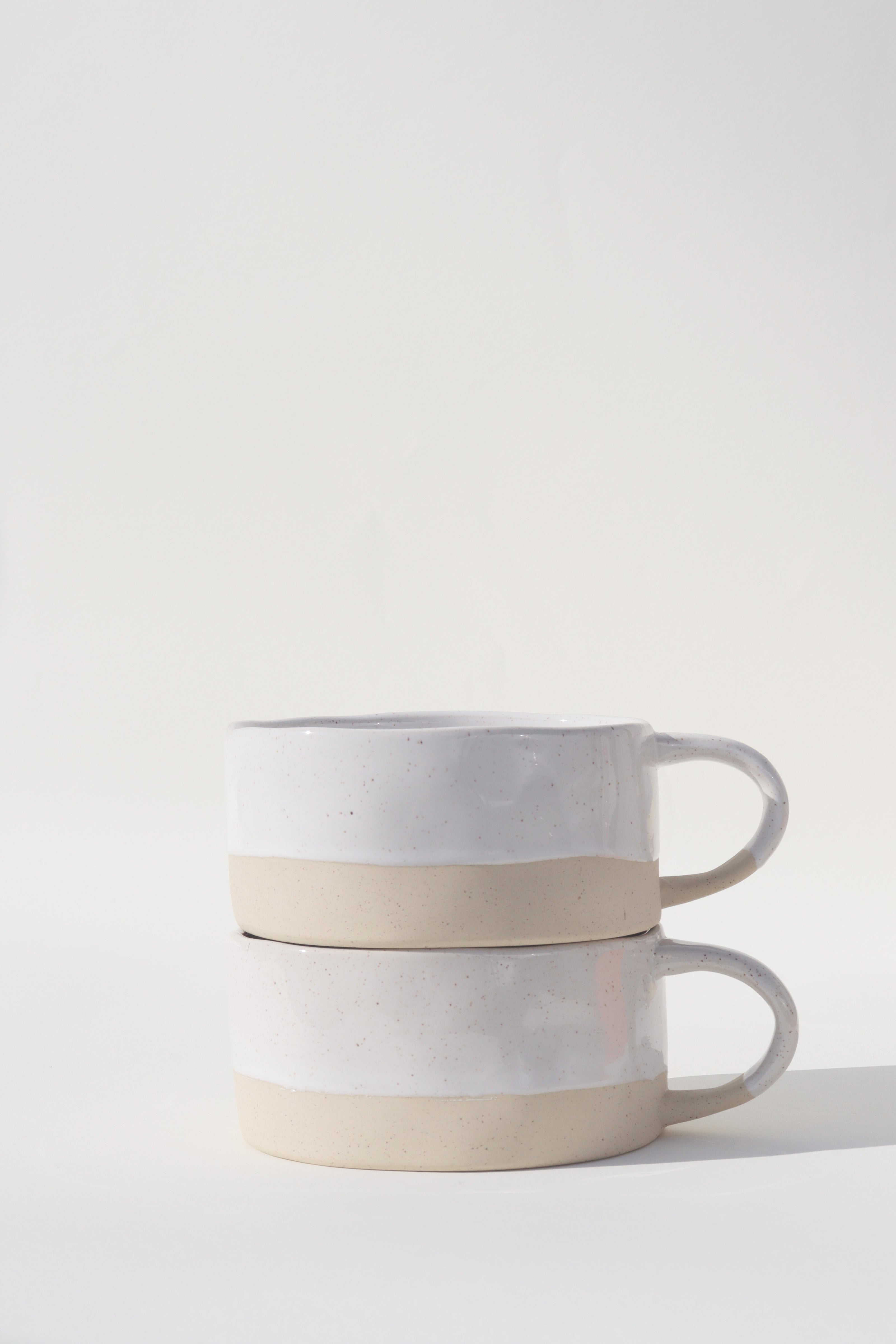 Avalon Soup Bowl | White Speckle (Set of 2)