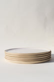 Jetty Salad Plate | White Speckle (Set of 4)