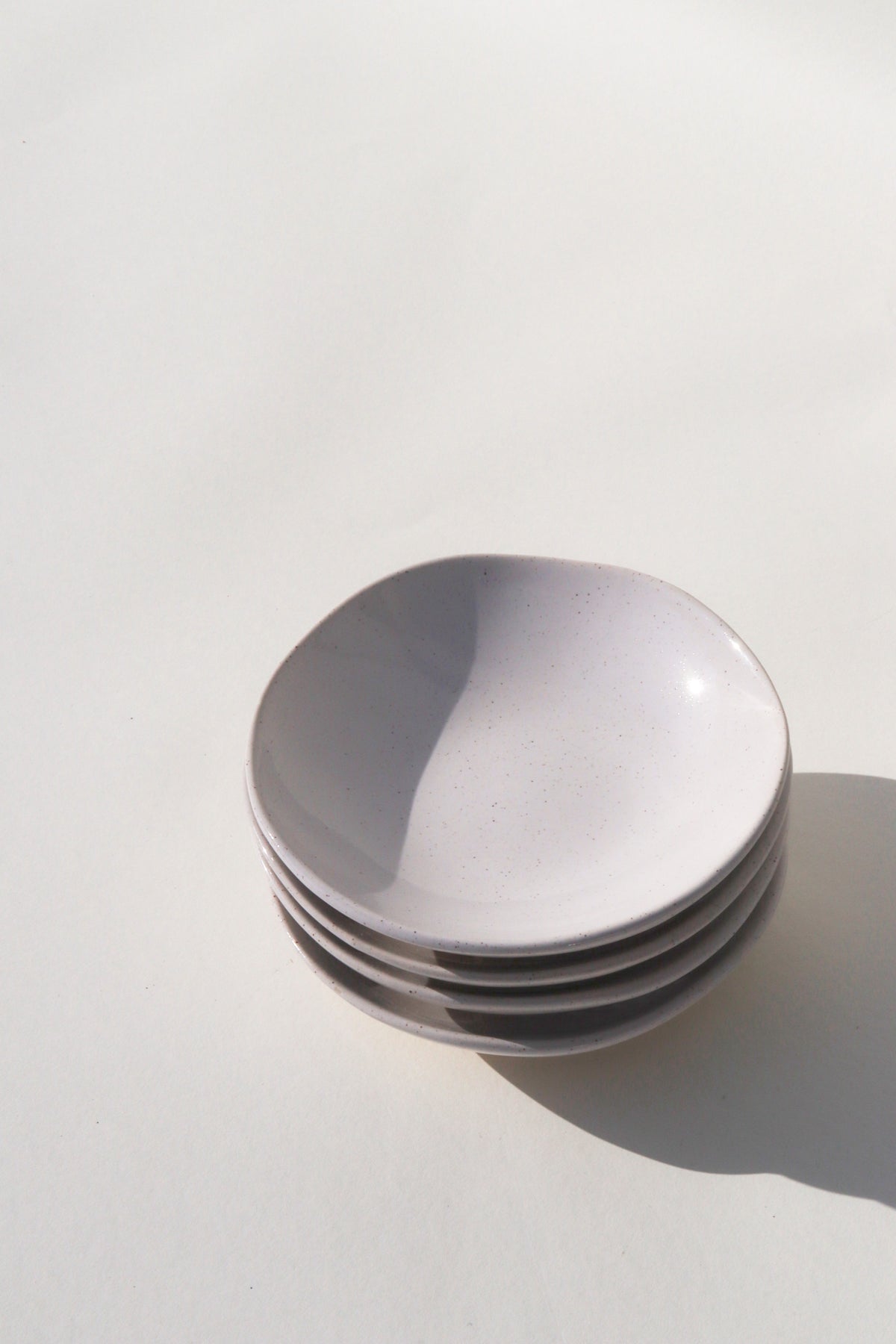 Low Tide Bowl - White Speckle (Set of 4)