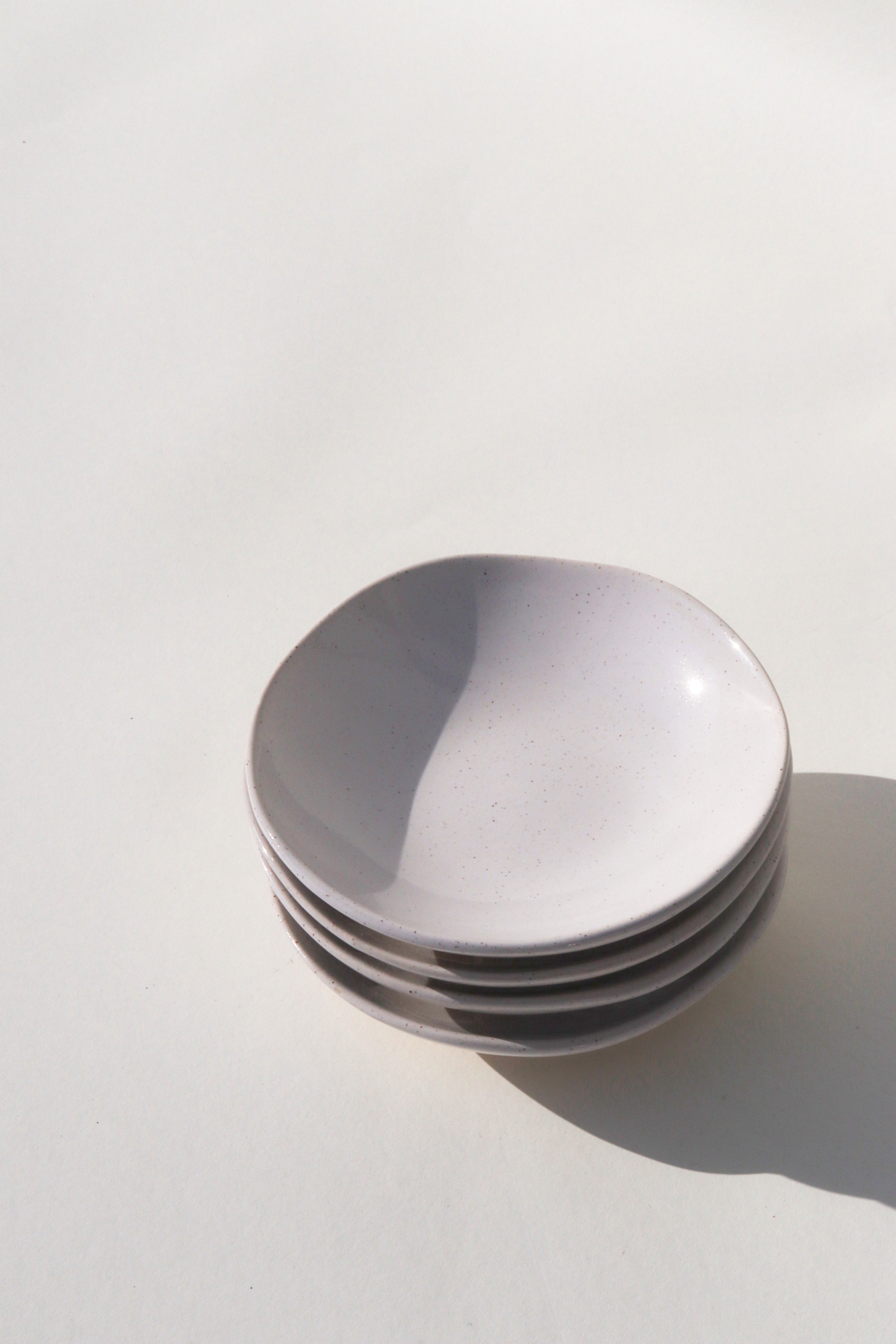 Low Tide Bowl - White Speckle (Set of 4)
