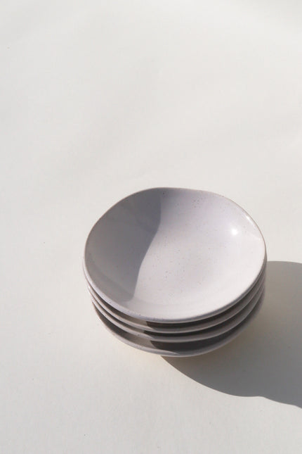 Low Tide Bowl - White Speckle (Set of 4)