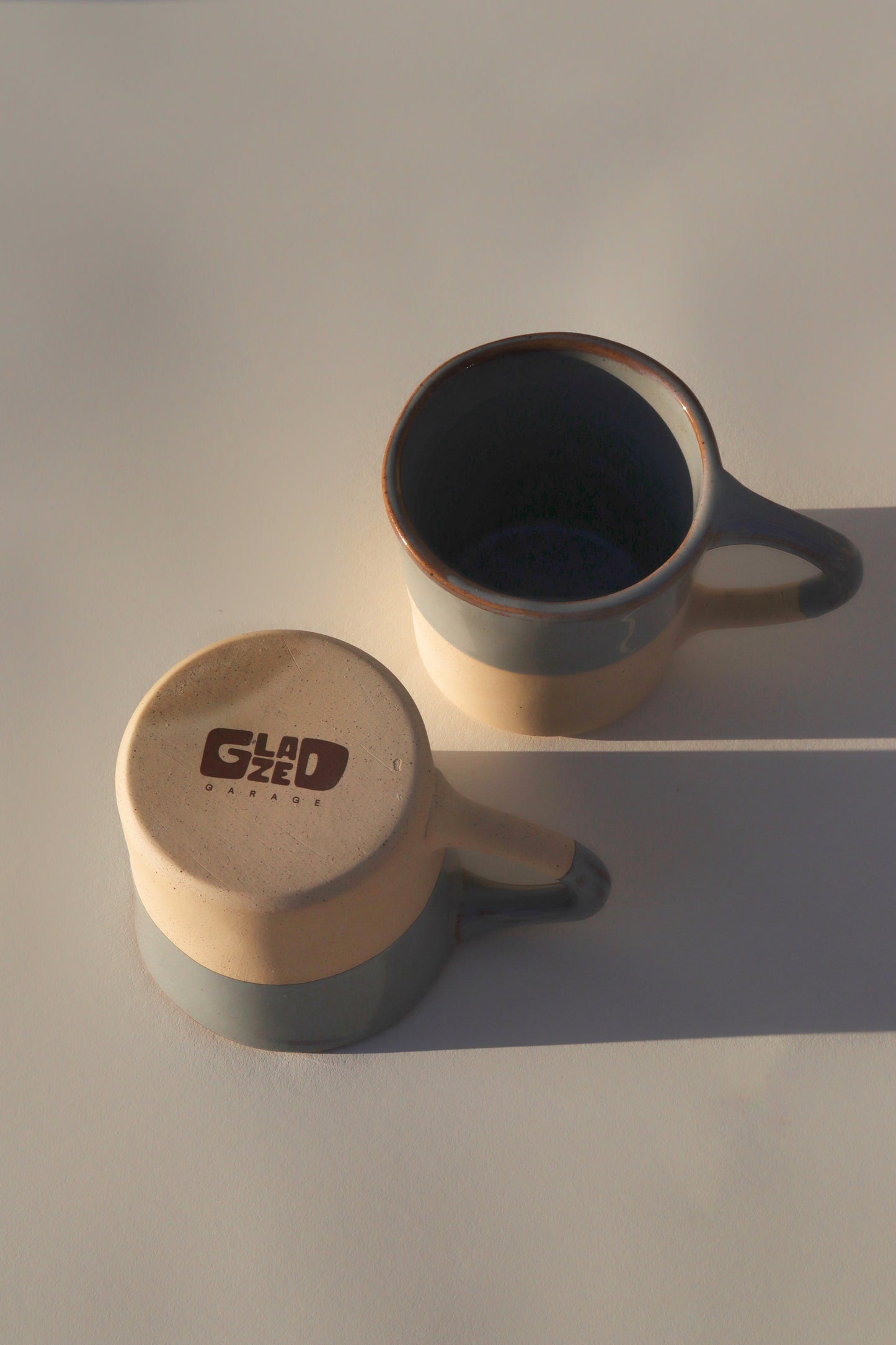 Harbor Handbuilt Mug | Waterfall (Set of 2)