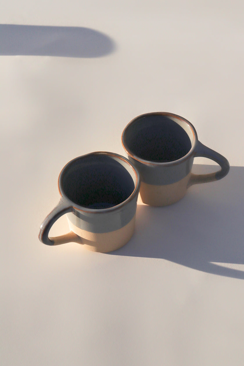 Harbor Handbuilt Mug | Waterfall (Set of 2)