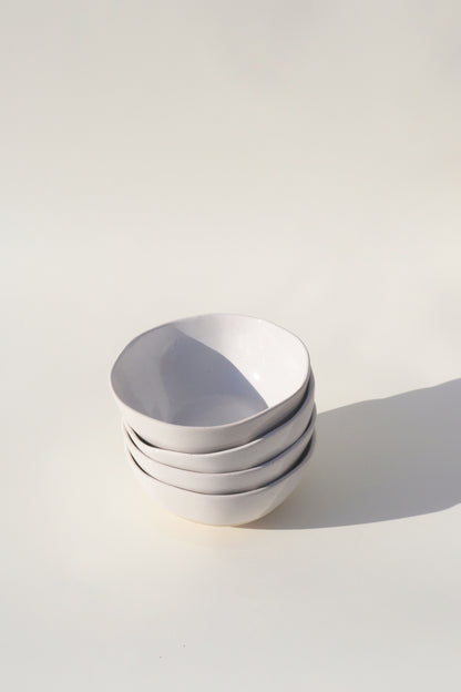Ola Cereal Bowl - White Speckle (Set of 4)