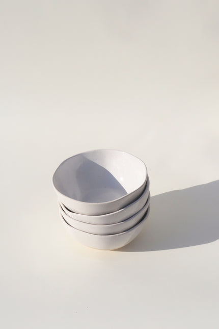 Ola Cereal Bowl - White Speckle (Set of 4)